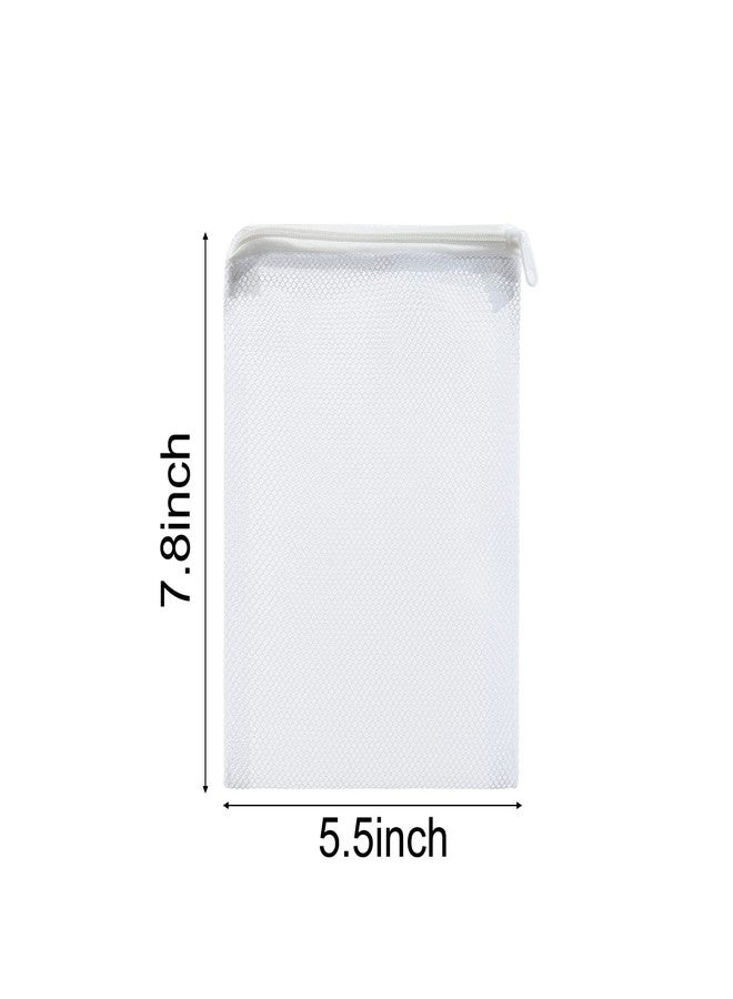 ALEGI 10 pcs Aquarium Filter Media Bags with Zipper, Mesh Reusable Bags for Aquarium Filter Media (7.8" x 5.5") - Image 2